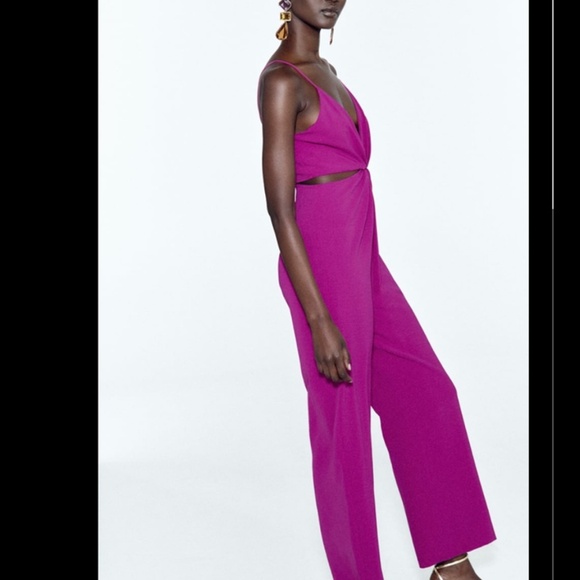 💜 CUT OUT LONG JUMPSUIT - Picture 7 of 11